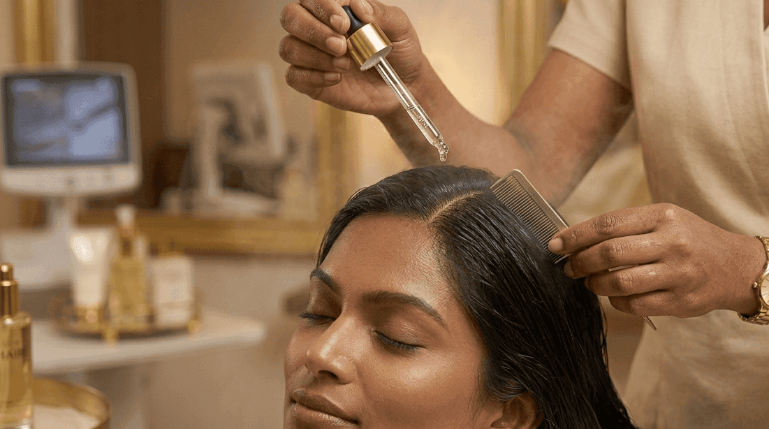 Hair Fall & Dandruff services at Queens Beauty Academy KR Puram