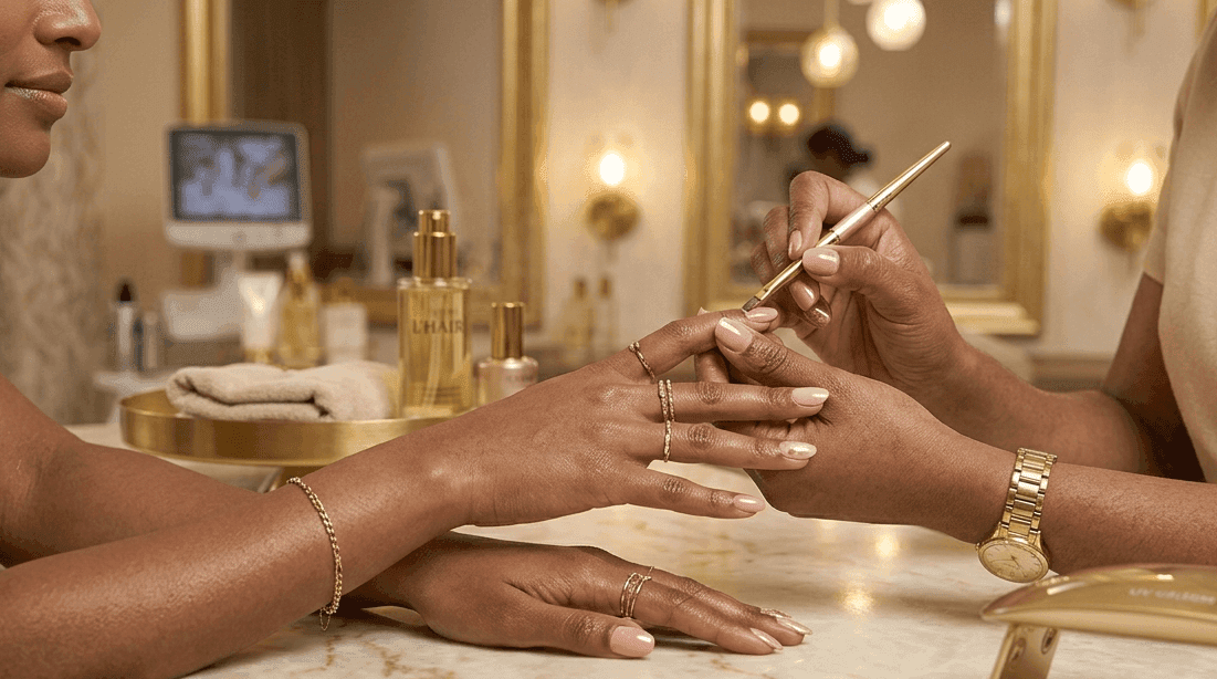Pedicure & Manicure services at Queens Beauty Academy KR Puram